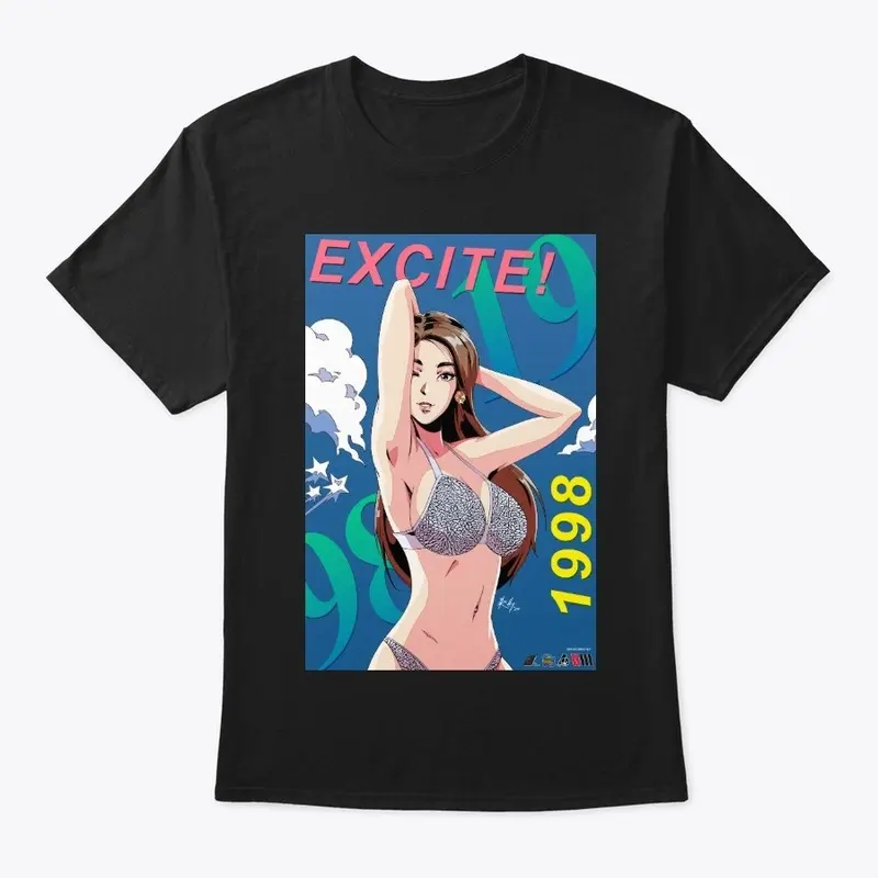 EXCITE! 1998 - Black Tee